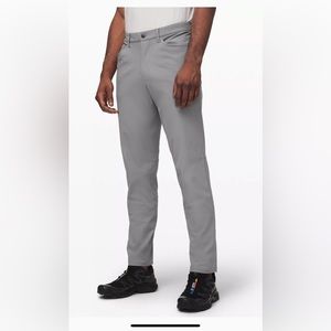 Lululemon mens ABC Pants trousers Relaxed Warpstreme light gray Big&Tall size 46